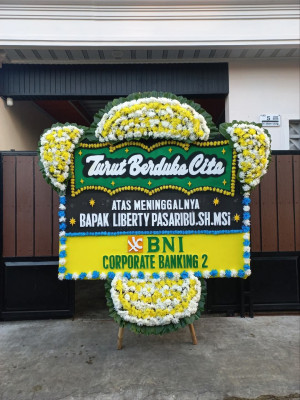 Papan Bunga Duka di Sako Baru