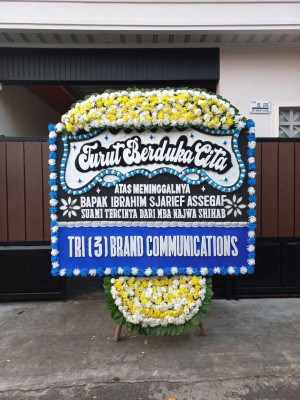 Papan Bunga Duka di Sako Baru